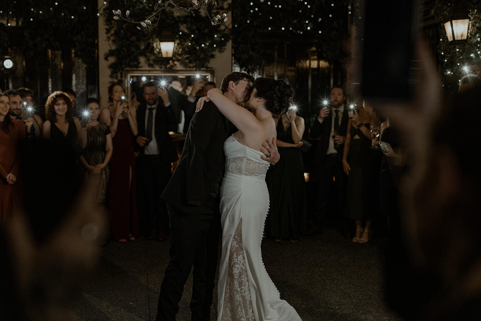 A winter wedding at Brix and Mortar in Vancouver BC